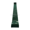 PVC 9.0mm green grass pattern PVC climbing conveyor belt